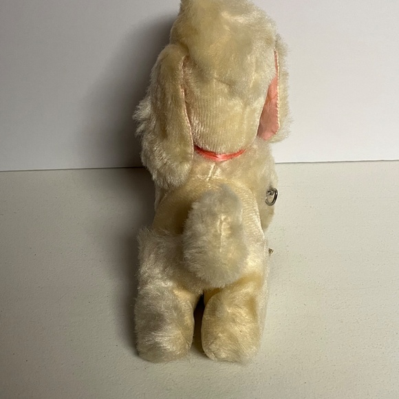 Knickerbocker Dancing Animals White Poodle Wind Up Musical Toy Plush Works - Picture 7 of 10